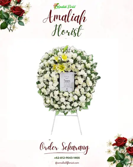 Krans Bunga Duka Abung Semuli